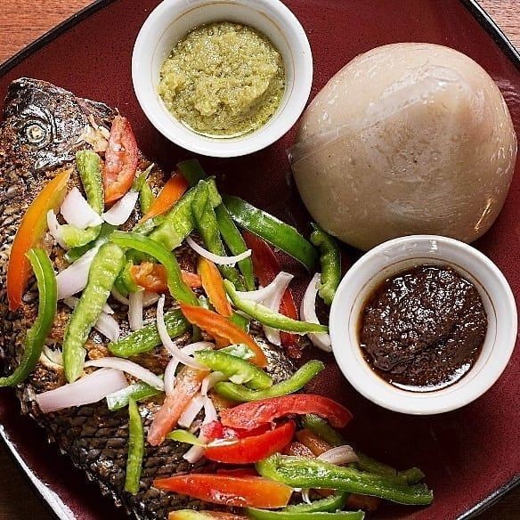 Banku & Tilapia
