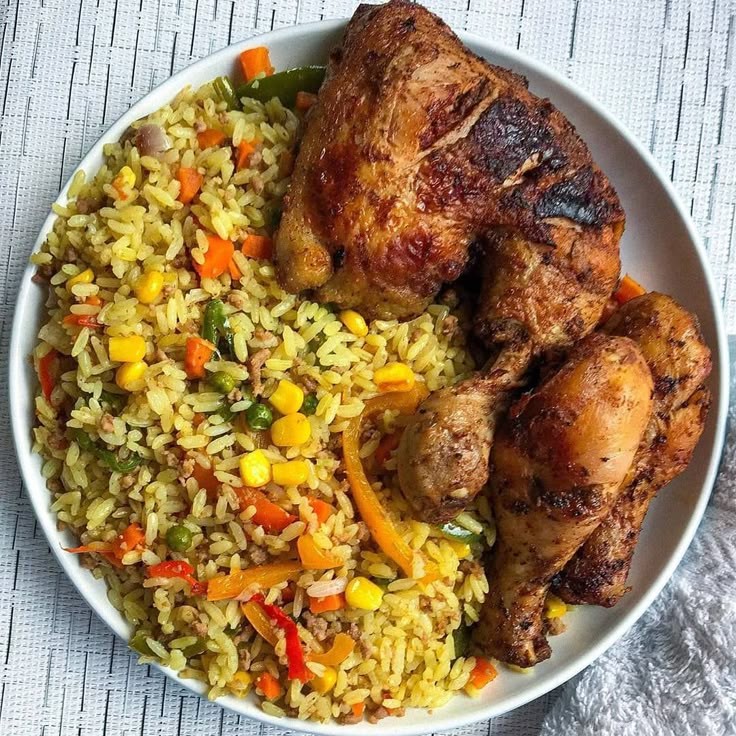 Fried Rice with Chicken